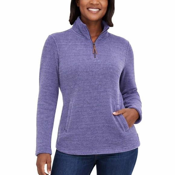 32 Degrees Tops - 32 Degrees Women's XXL Pullover Blue Polyester H0371